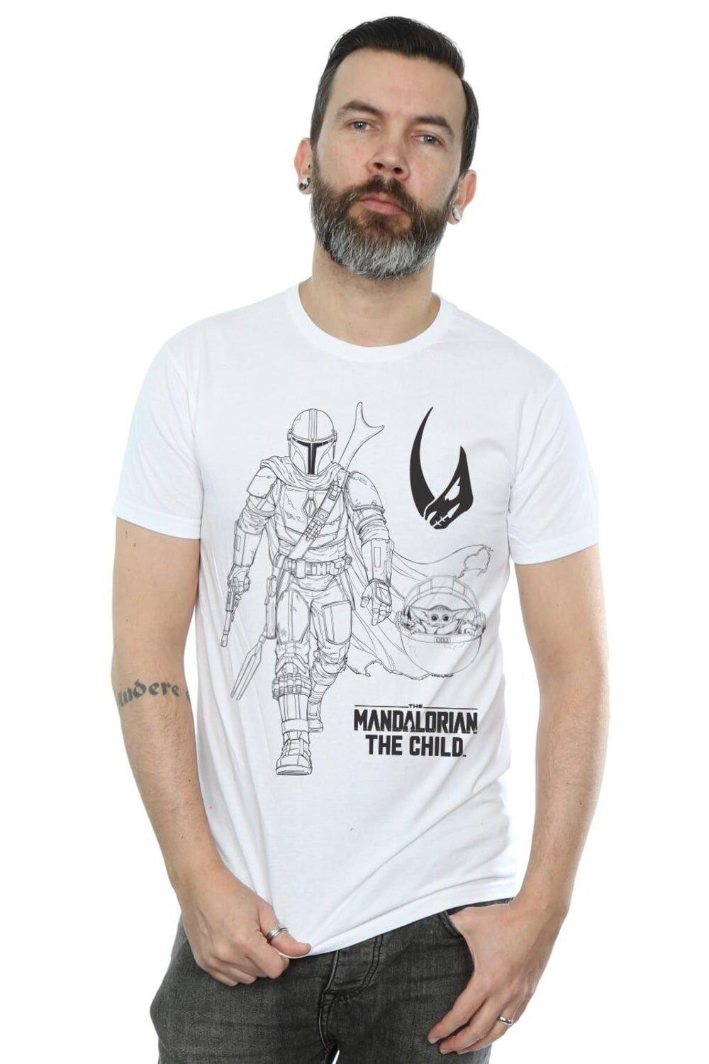 Футболка «Мандалорский клан двух» Star Wars, белый
Футболка «Мандалорский клан двух» Star Wars, белый