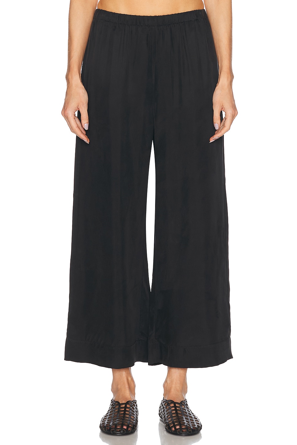 Укороченные брюки Mirabella By Malene Birger, Black 
Укороченные брюки Mirabella By Malene Birger, Black