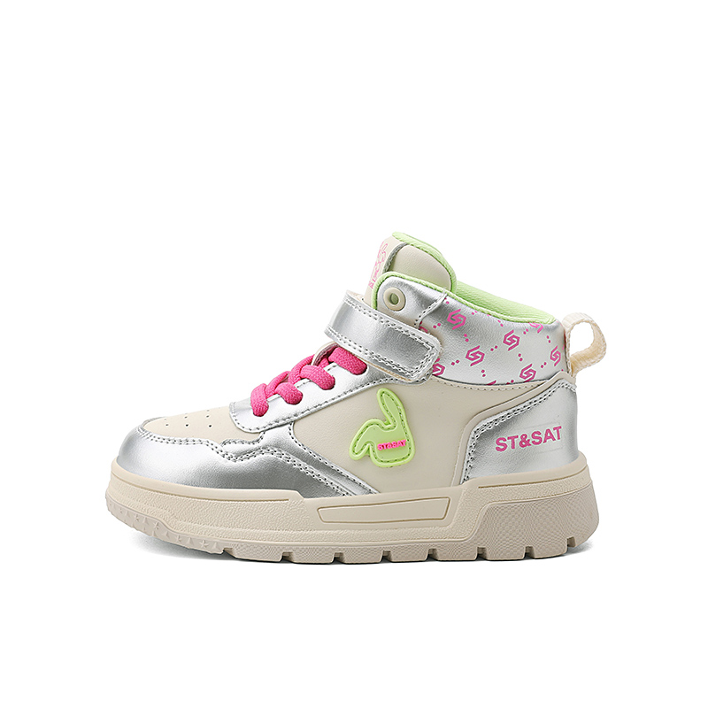 Детские кроссовки для скейтбординга средней высоты с защитой от ударов и износа ST&SAT, серебряный/розовый
Детские кроссовки для скейтбординга средней высоты с защитой от ударов и износа ST&SAT, серебряный/розовый