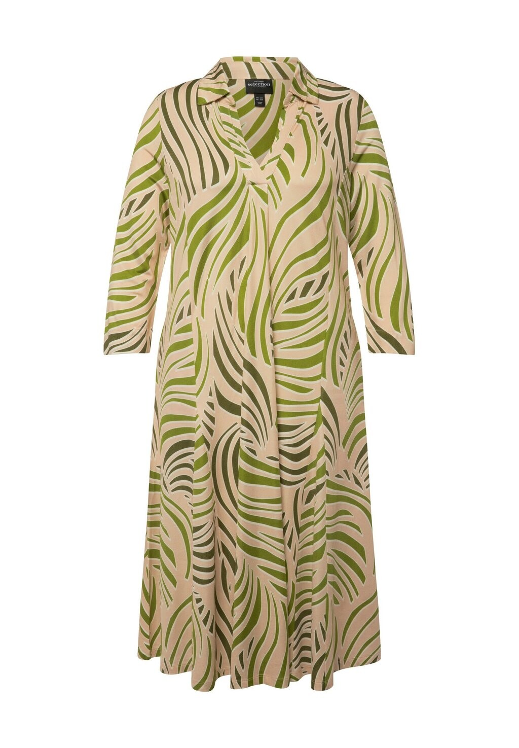 Платье из джерси GODET 3/4 SLEEVE Ulla Popken, бежевый
Платье из джерси GODET 3/4 SLEEVE Ulla Popken, бежевый