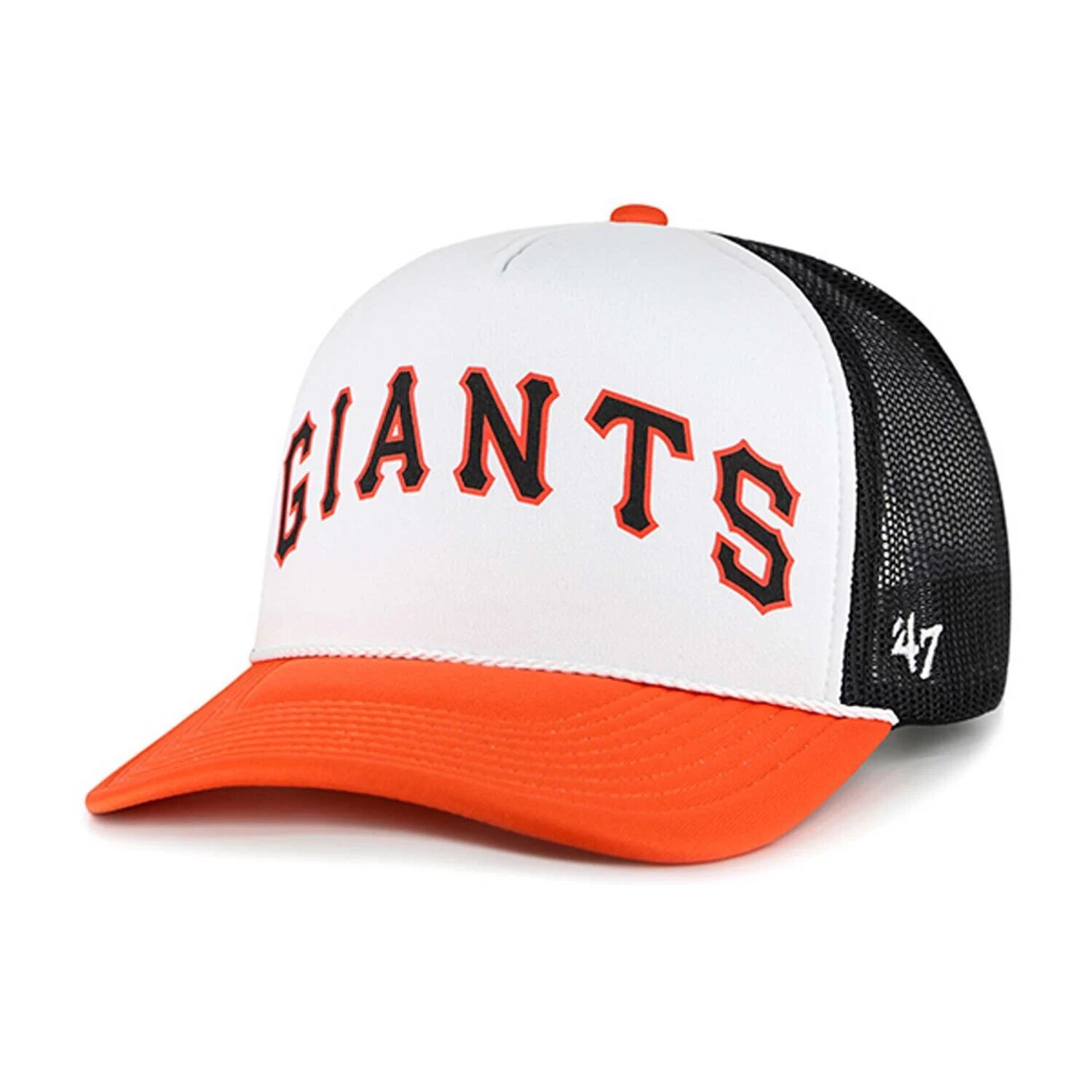 Мужская белая кепка San Francisco Giants из пенопласта '47 с надписью Trucker Snapback
Мужская белая кепка San Francisco Giants из пенопласта '47 с надписью Trucker Snapback