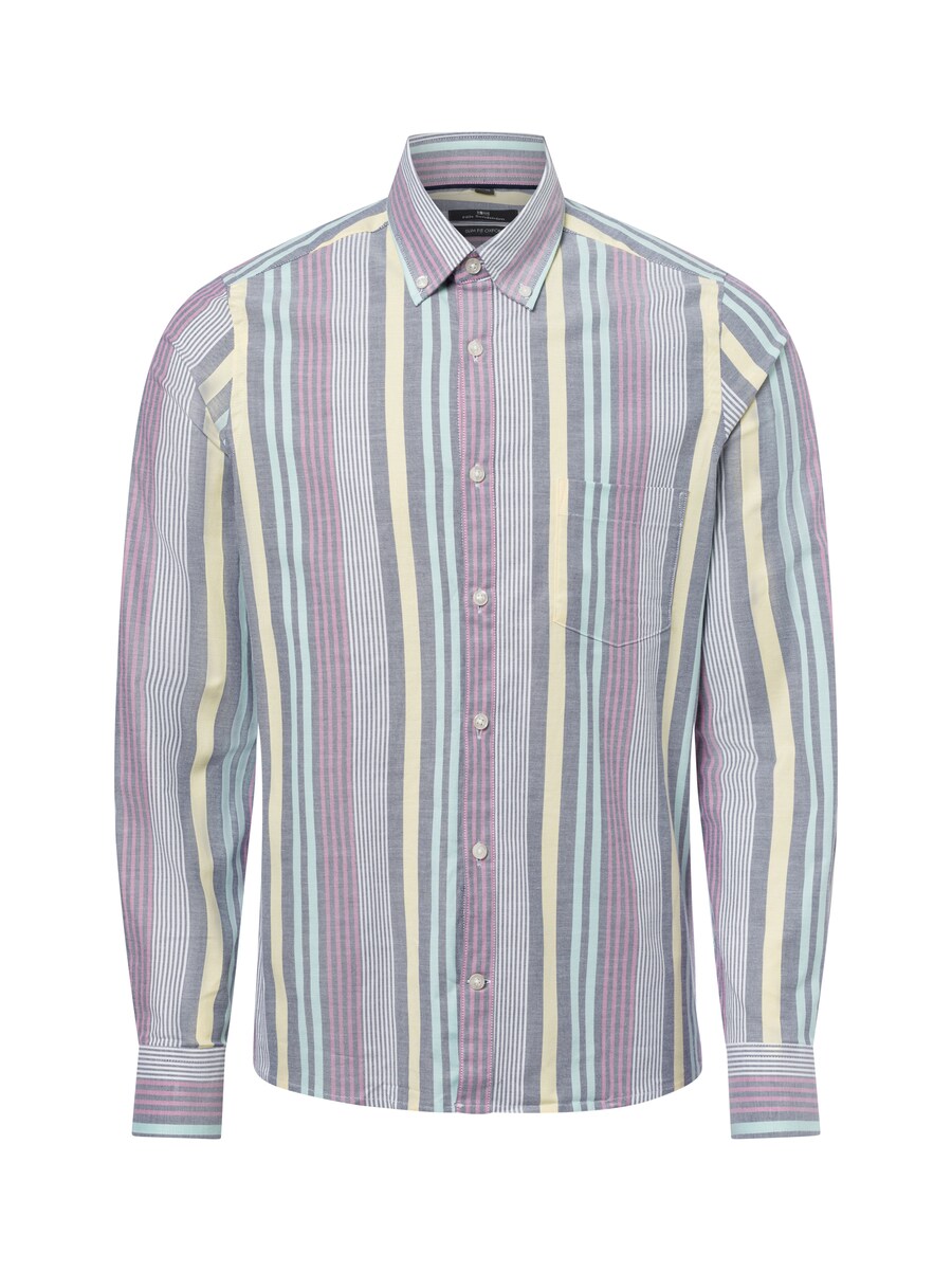 Приталенная рубашка на пуговицах Nils Sundström, разноцветный
Приталенная рубашка на пуговицах Nils Sundström, разноцветный