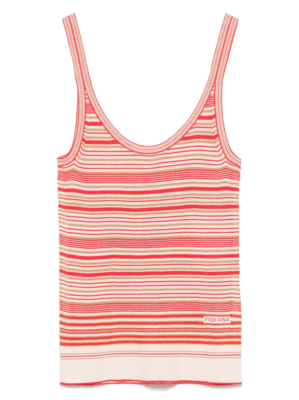 Топ в полоску FENDI, красный
Топ в полоску FENDI, красный