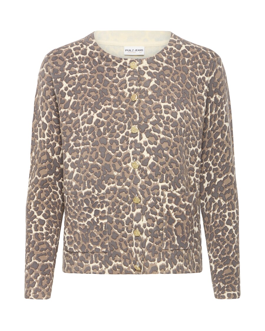 Вязаный кардиган Pulz PZSARA, бежевый
Вязаный кардиган Pulz PZSARA, бежевый