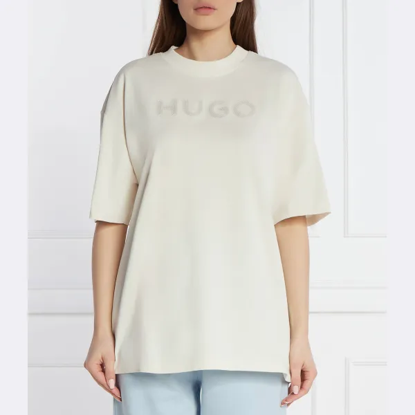Футболка оверсайз Drisela Hugo, бежевый
Футболка оверсайз Drisela Hugo, бежевый