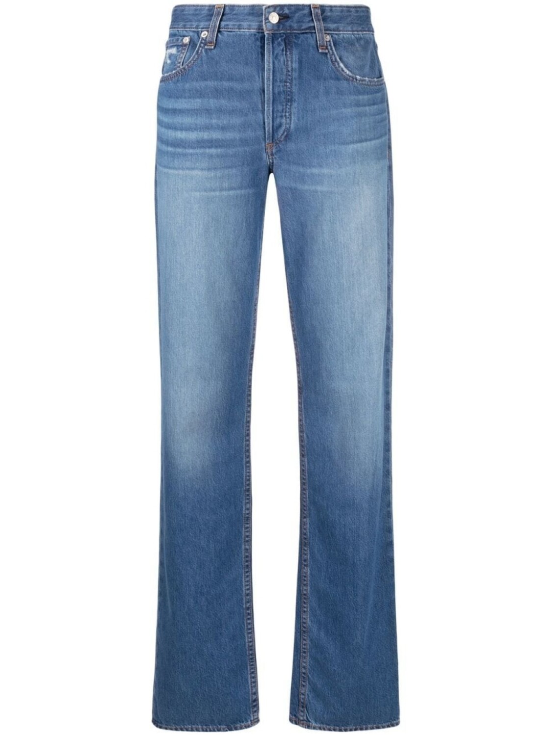 rag & bone джинсы bootcut с завышенной талией, синий 
rag & bone джинсы bootcut с завышенной талией, синий