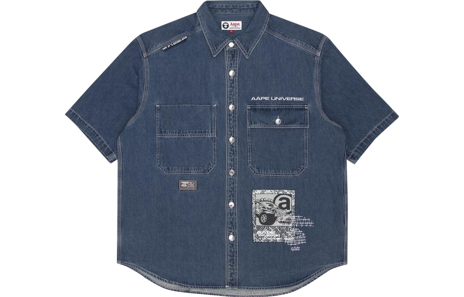 Aape Рубашка мужская Blue BLX
Aape Рубашка мужская Blue BLX