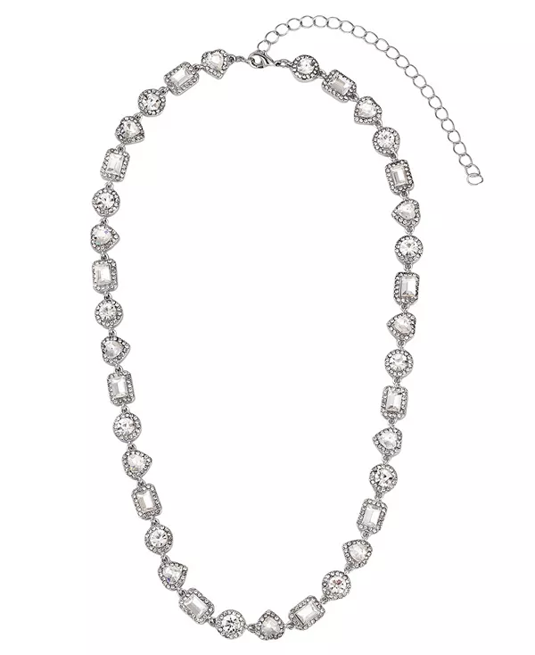 Серебряное ожерелье-цепочка с хрустальным ореолом в форме сердца Adornia, silver
Серебряное ожерелье-цепочка с хрустальным ореолом в форме сердца Adornia, silver