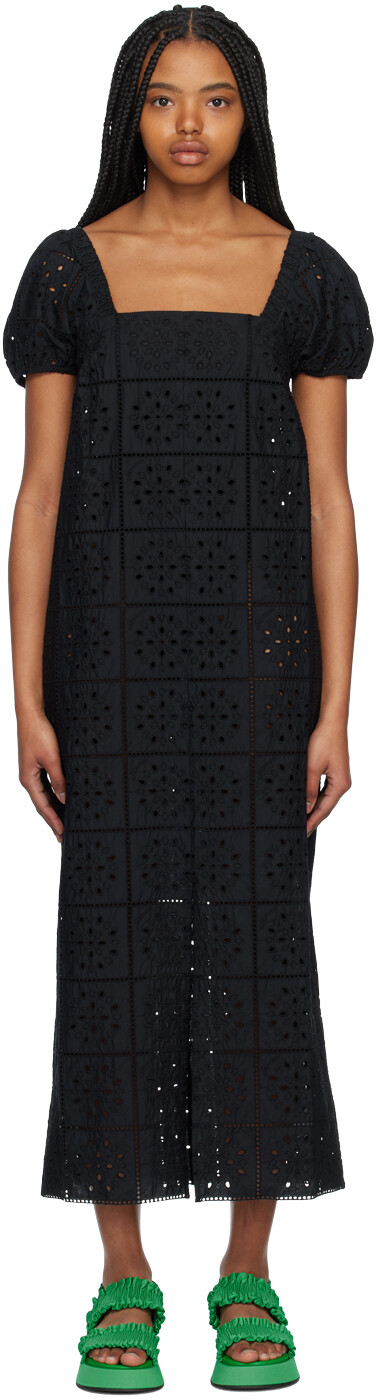 Платье миди с рукавами-фонариками GANNI
Платье миди с рукавами-фонариками GANNI