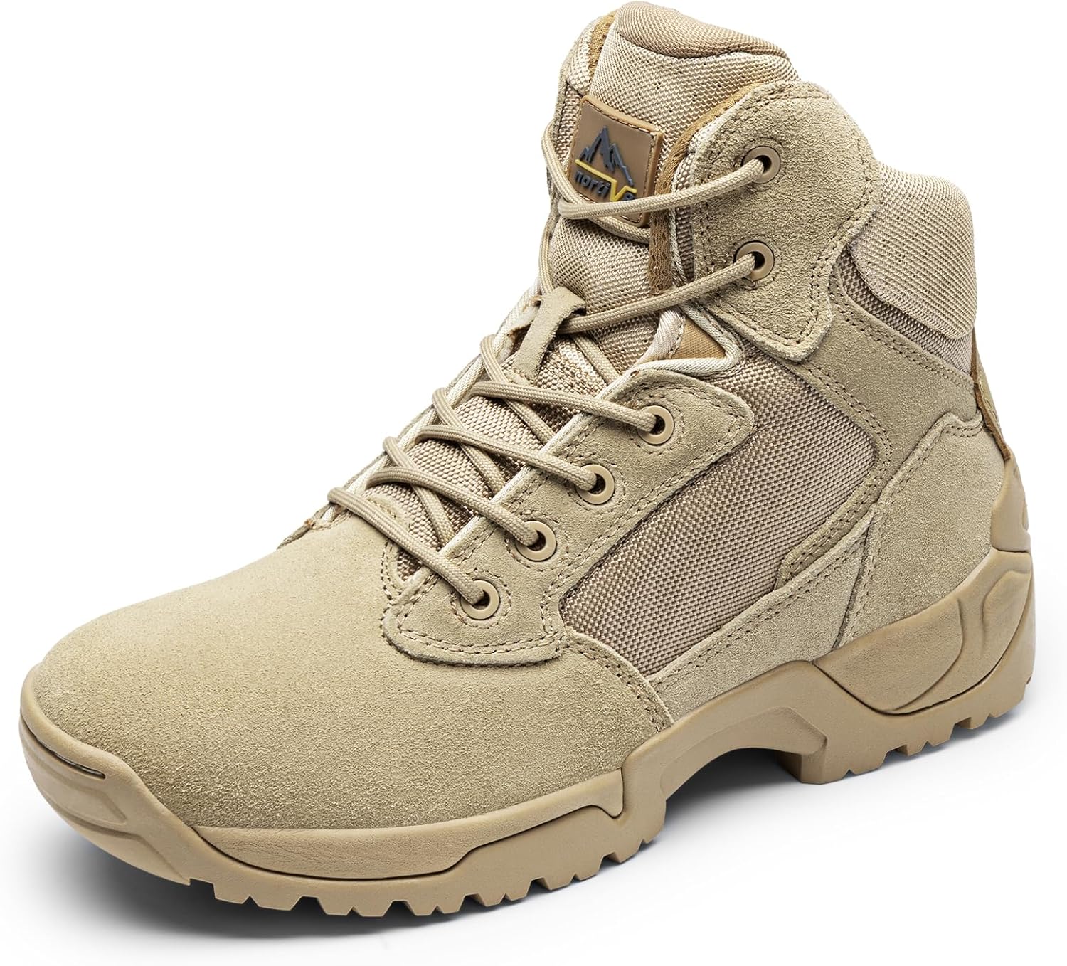 Мужские тактические армейские боевые ботинки NORTIV 8 из сплава, Sand
Мужские тактические армейские боевые ботинки NORTIV 8 из сплава, Sand