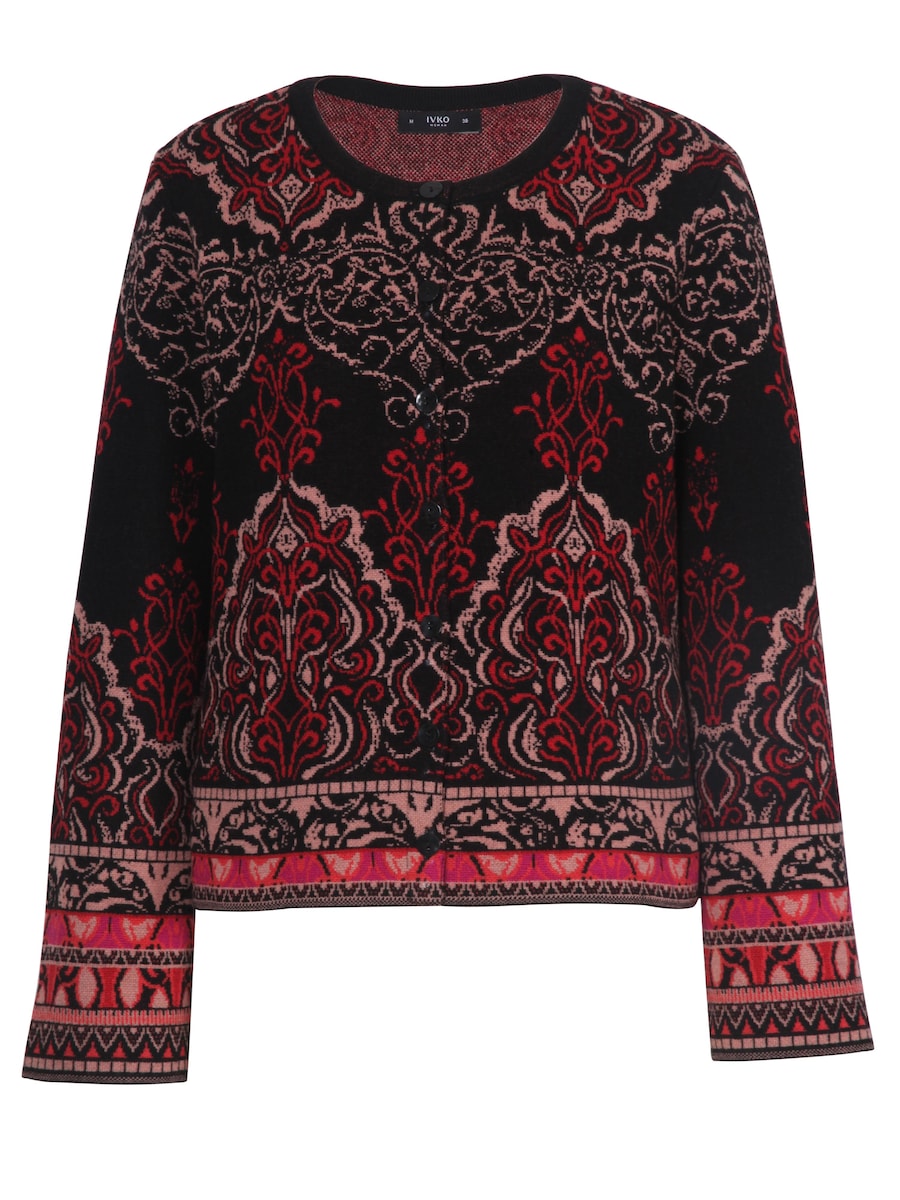 Вязаный кардиган IVKO, темно-коричневый
Вязаный кардиган IVKO, темно-коричневый