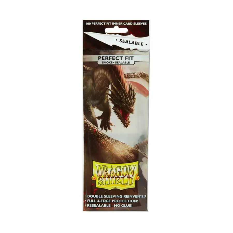 Герметизируемые рукава Perfect Fit — дымчатые (10 упаковок по 100 шт.), Dragon Shield - Card Sleeves - Standard 
Герметизируемые рукава Perfect Fit — дымчатые (10 упаковок по 100 шт.), Dragon Shield - Card Sleeves - Standard