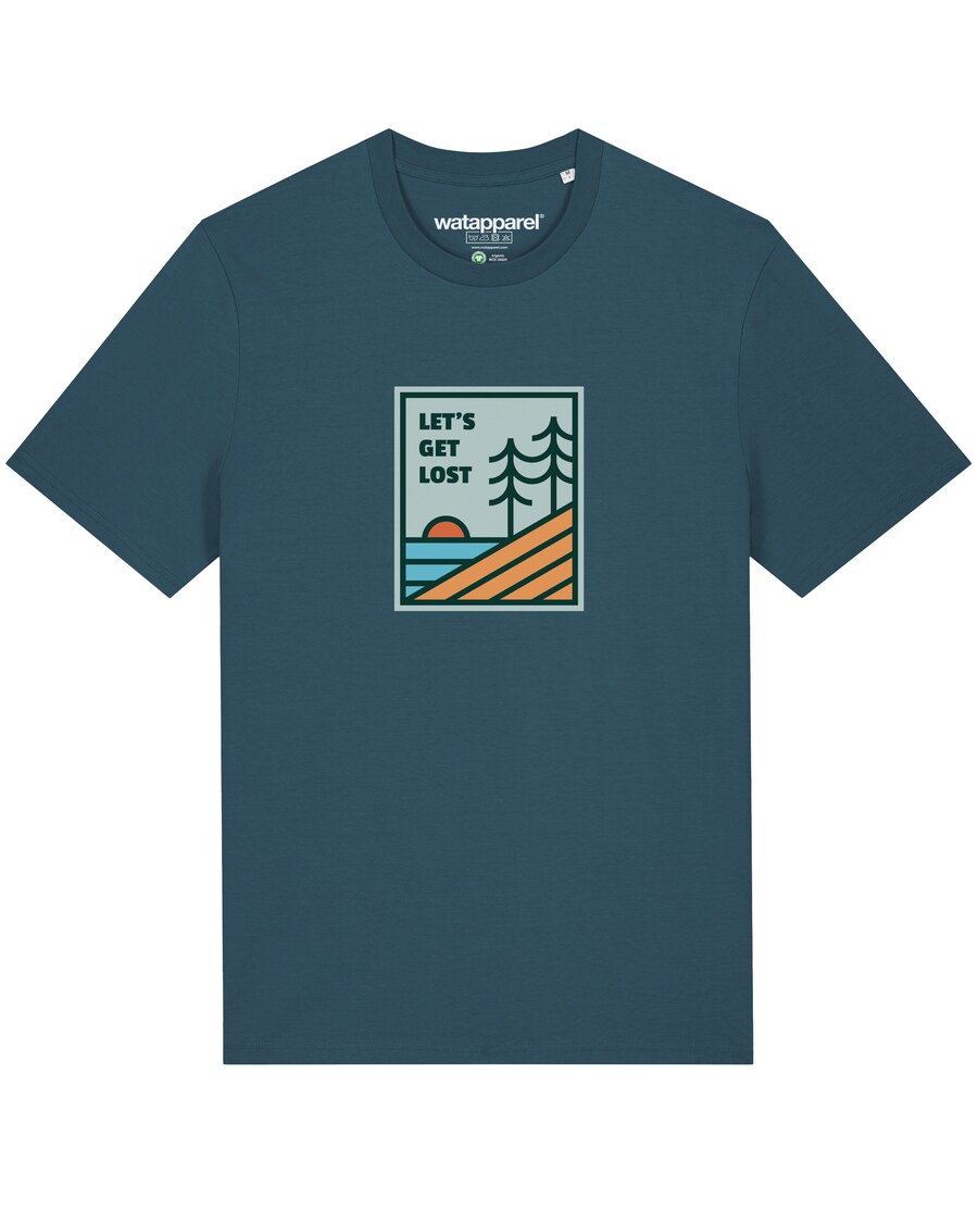 Рубашка Watapparel Lets Get Lost, синий
Рубашка Watapparel Lets Get Lost, синий