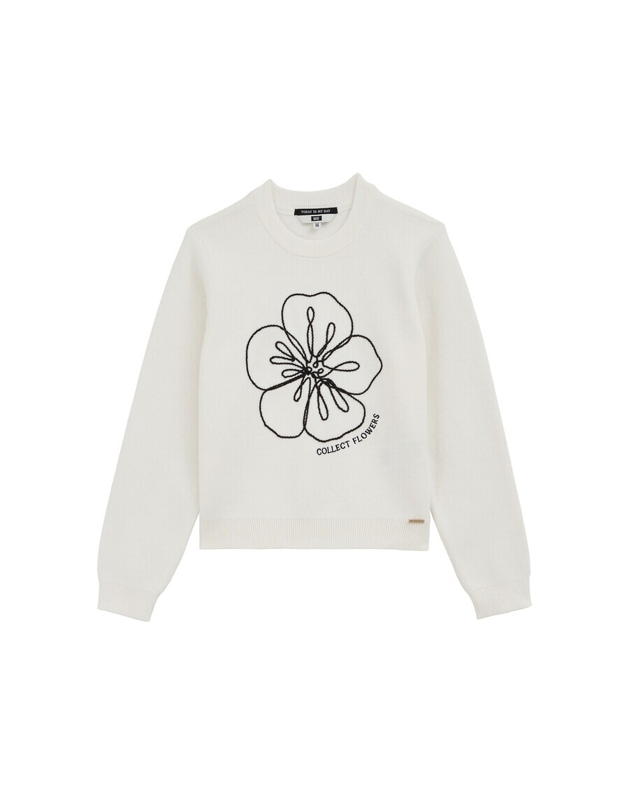 Свитер WE Fashion Sweater, белый 
Свитер WE Fashion Sweater, белый