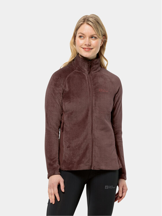 Флисовая куртка стандартного кроя Jack Wolfskin, красный
Флисовая куртка стандартного кроя Jack Wolfskin, красный