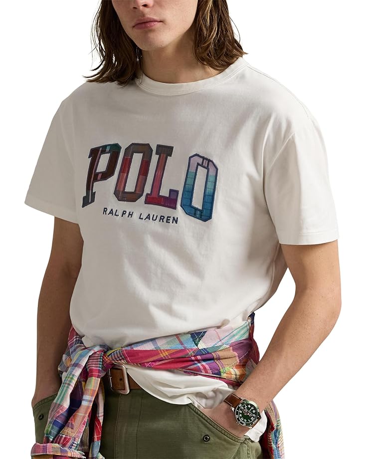 Рубашка поло Polo Ralph Lauren Classic Fit Madras-logo Jersey T-shirt, цвет Nevis
Рубашка поло Polo Ralph Lauren Classic Fit Madras-logo Jersey T-shirt, цвет Nevis