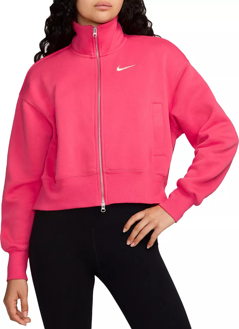 Женская спортивная куртка большого размера из флиса Nike Sportswear Phoenix, цвет Aster Pink
Женская спортивная куртка большого размера из флиса Nike Sportswear Phoenix, цвет Aster Pink