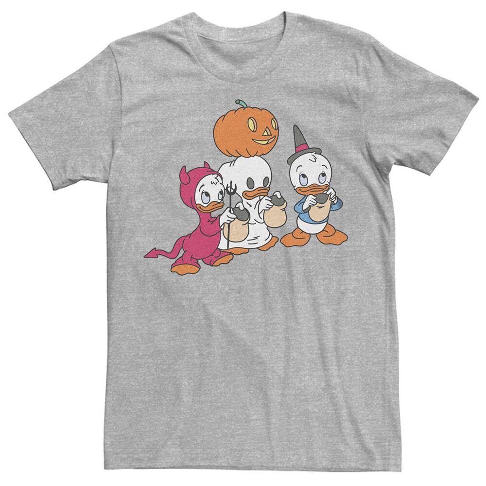 Disney's DuckTales Huey Dewey Louie Костюмы «Кошелёк или жизнь» Мужская футболка в стиле ретро Licensed Character, цвет Athletic Heather
Disney's DuckTales Huey Dewey Louie Костюмы «Кошелёк или жизнь» Мужская футболка в стиле ретро Licensed Character, цвет Athletic Heather