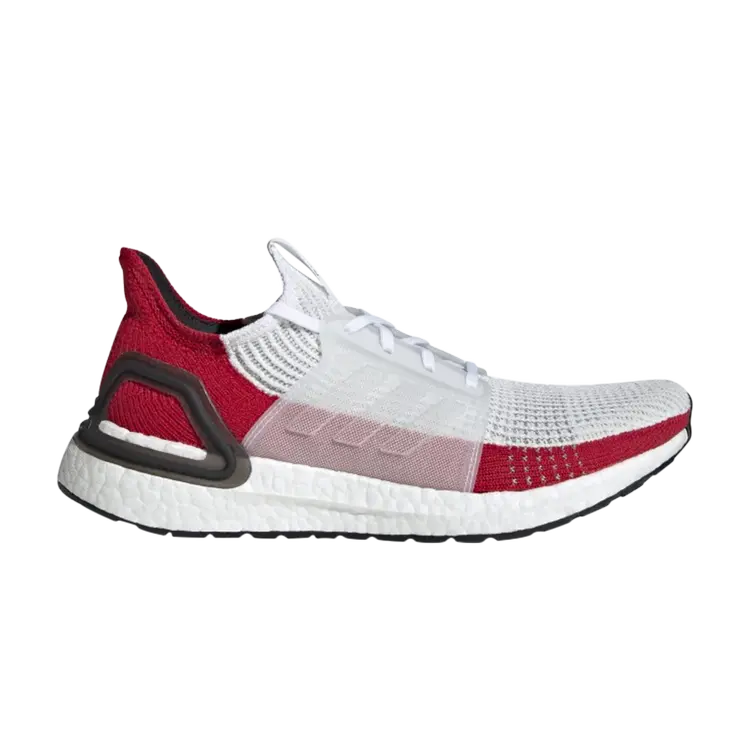 Кроссовки Adidas UltraBoost 19 'White Scarlet', белый
Кроссовки Adidas UltraBoost 19 'White Scarlet', белый