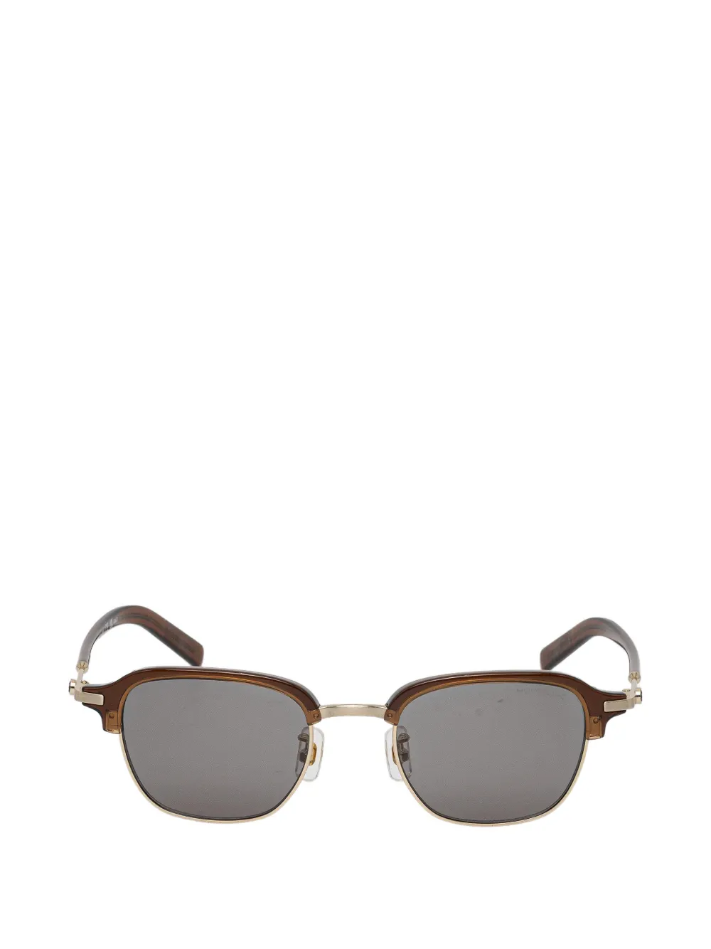 Солнцезащитные очки с геометрической оправой Montblanc, коричневый
Солнцезащитные очки с геометрической оправой Montblanc, коричневый