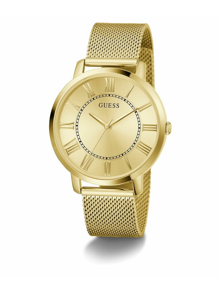 Guess Мужские аналоговые часы в золотом исполнении
Guess Мужские аналоговые часы в золотом исполнении