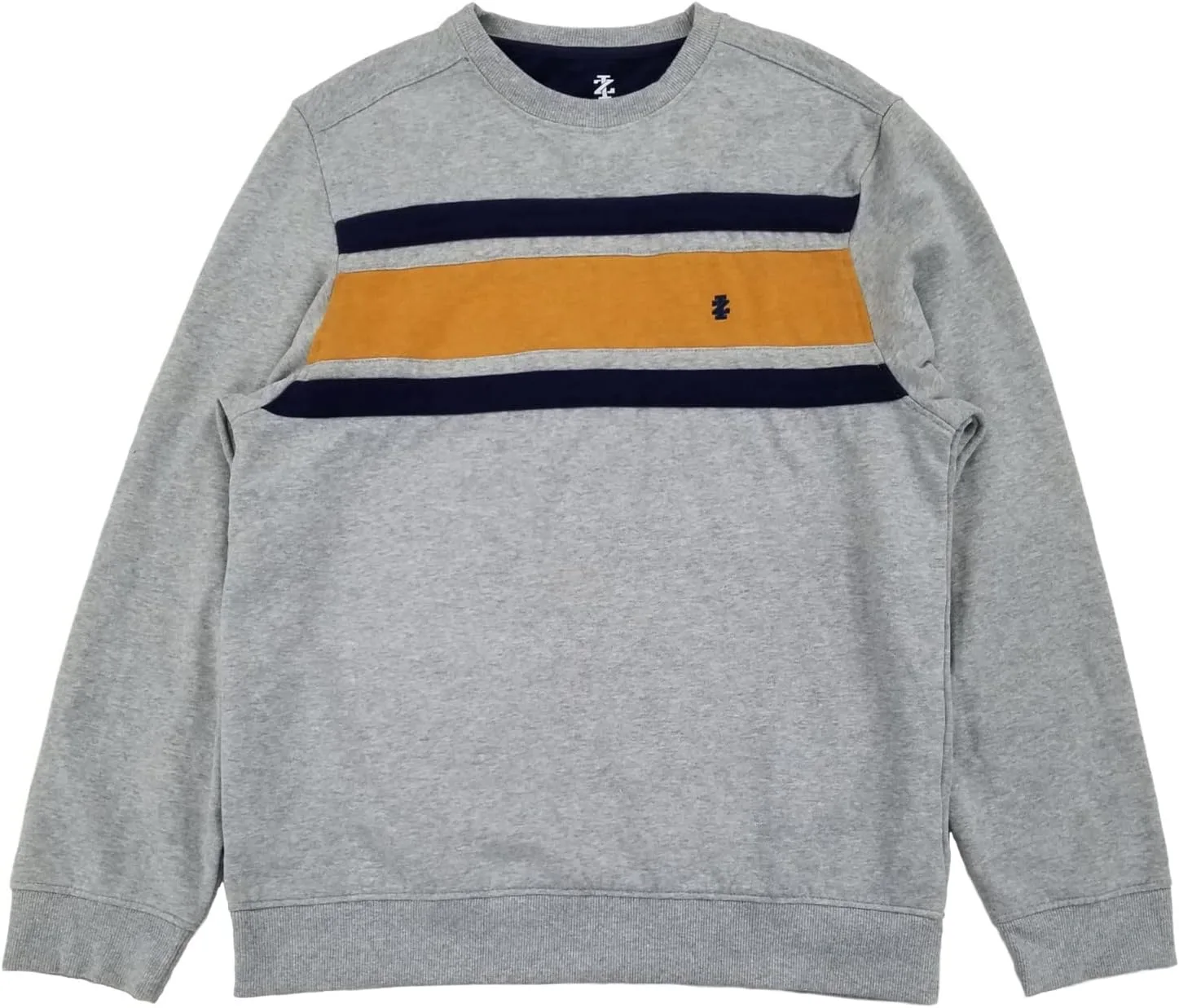 IZOD мужская серая, синяя и желтая толстовка с длинным рукавом
IZOD мужская серая, синяя и желтая толстовка с длинным рукавом