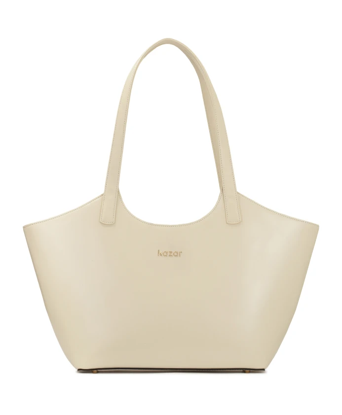 Большая наплечная сумка прочной конструкции. Kazar, бежевый
Большая наплечная сумка прочной конструкции. Kazar, бежевый