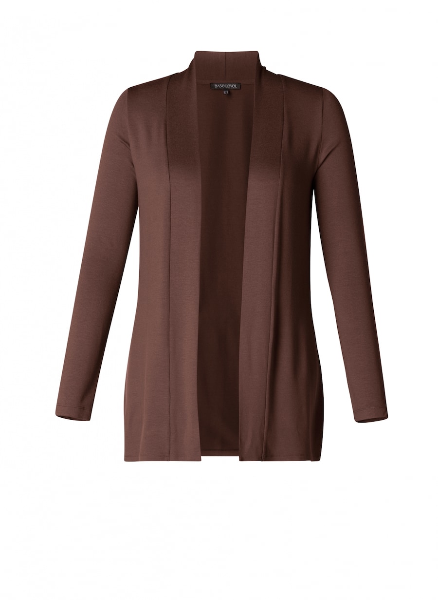 Вязаный кардиган BASE LEVEL CURVY, коричневый
Вязаный кардиган BASE LEVEL CURVY, коричневый
