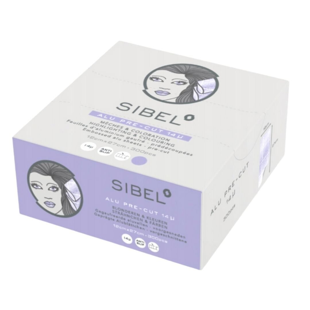 Алюминиевая фольга Sibel для раскрашивания полос фиолетового цвета, 300 шт
Алюминиевая фольга Sibel для раскрашивания полос фиолетового цвета, 300 шт