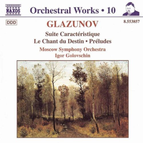 CD диск Glazunov / Golovschin: Le Chant de Destin / Suite Caracteristique
CD диск Glazunov / Golovschin: Le Chant de Destin / Suite Caracteristique