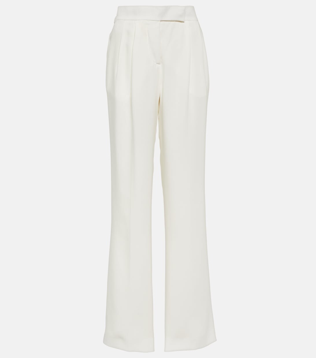 Широкие брюки из шелкового жоржета Tom Ford, белый
Широкие брюки из шелкового жоржета Tom Ford, белый