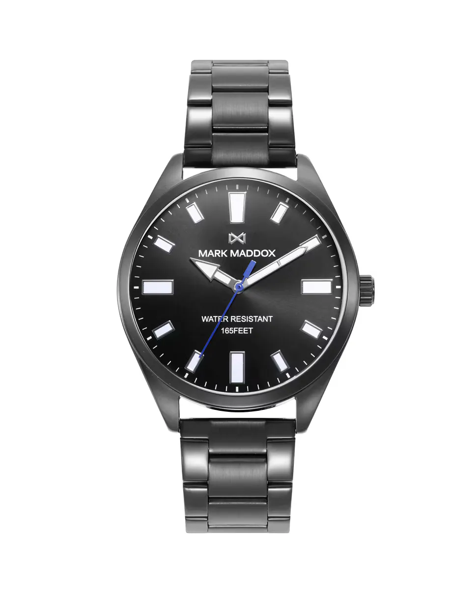 Мужские часы Marais, черный корпус и браслет из стали IP Mark Maddox, черный
Мужские часы Marais, черный корпус и браслет из стали IP Mark Maddox, черный