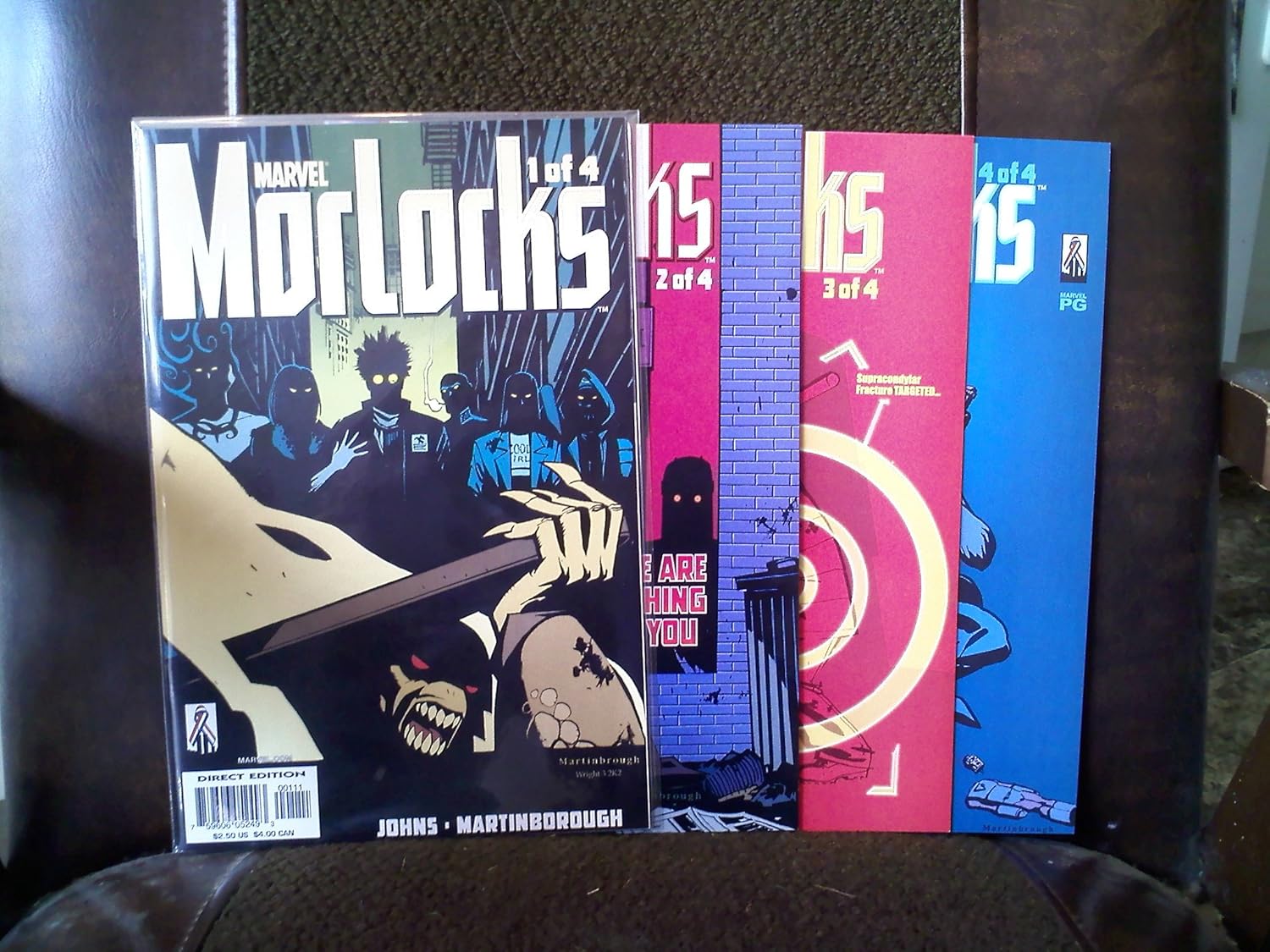 Morlocks #1-4 / Mini-Series - Complete Set (Marvel Comics)
Morlocks #1-4 / Mini-Series - Complete Set (Marvel Comics)