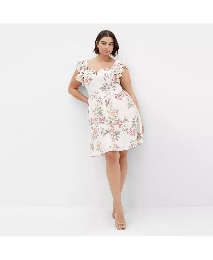 Женское платье с принтом Alma CITY CHIC, белый
Женское платье с принтом Alma CITY CHIC, белый