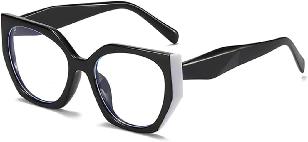 Солнцезащитные очки для мужчин и женщин - защита UV400 - прозрачные линзы "кошачий глаз" в двухцветной оправе для занятий спортом на открытом воздухе и вождения DSVIGF, Black White
Солнцезащитные очки для мужчин и женщин - защита UV400 - прозрачные линзы "кошачий глаз" в двухцветной оправе для занятий спортом на открытом воздухе и вождения DSVIGF, Black White