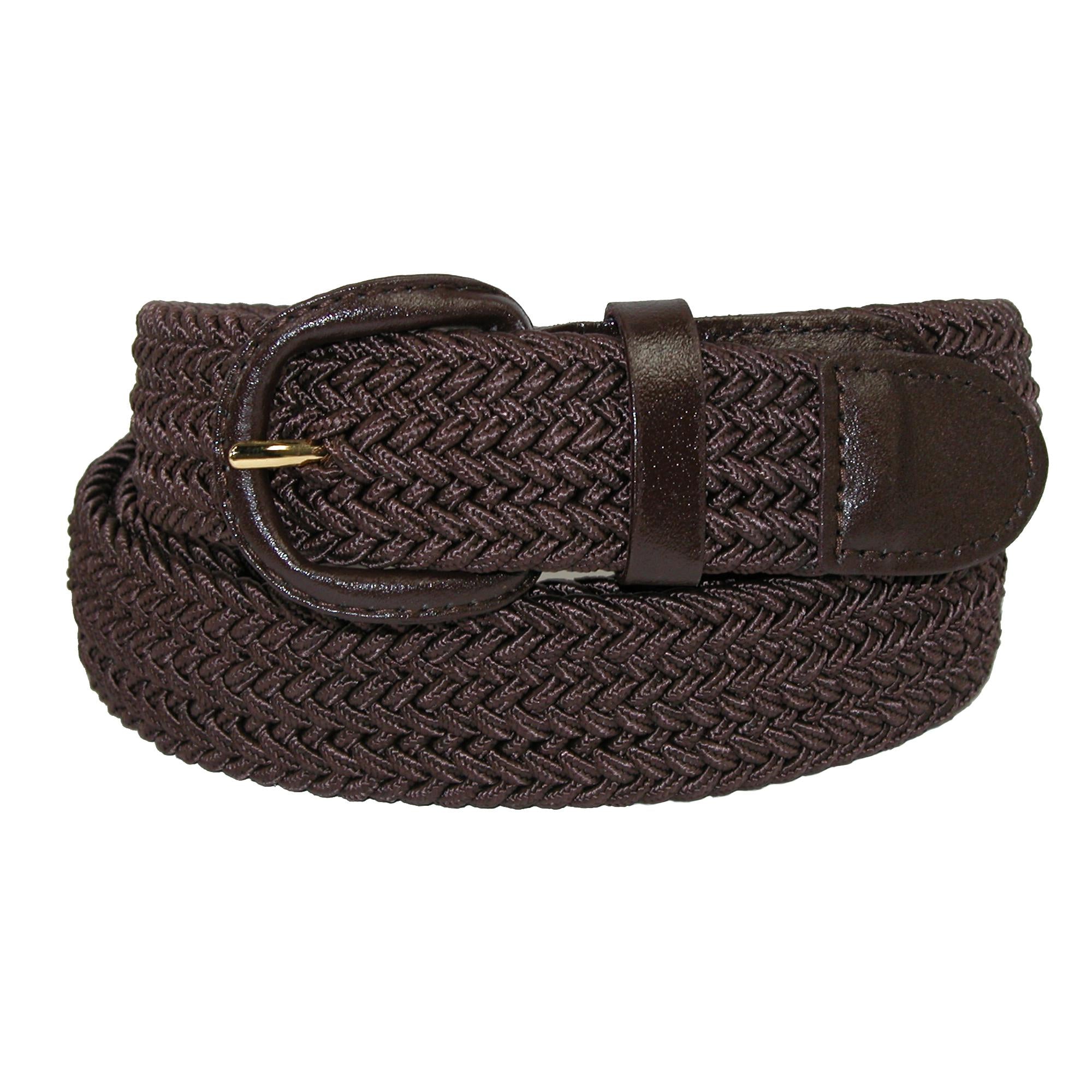 Мужской эластичный плетеный ремень с закрытой пряжкой (доступны большие и высокие размеры) CTM, коричневый
Мужской эластичный плетеный ремень с закрытой пряжкой (доступны большие и высокие размеры) CTM, коричневый