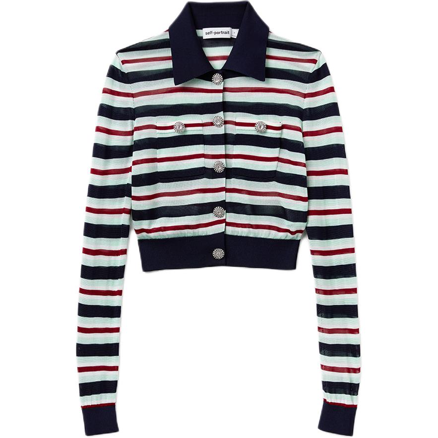 Self-portrait Свитер Women's Blue Mixed Color
Self-portrait Свитер Women's Blue Mixed Color