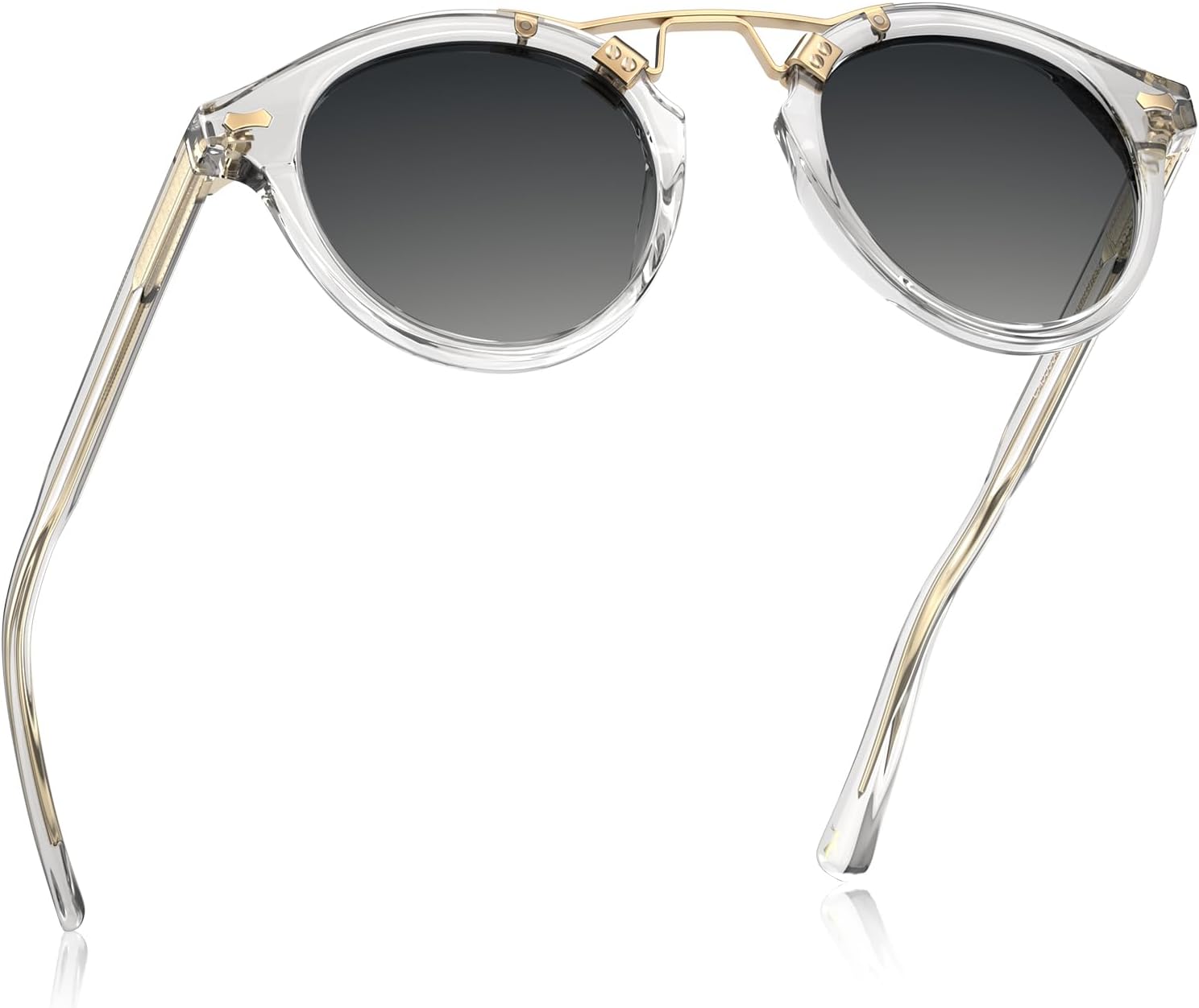 Солнцезащитные очки CARFIA с двойной перемычкой, маленькие, из ацетата, поляризованные, в стиле ретро с металлическими оправами, модные круглые очки для женщин, 4. Transparent Frame Gradient Grey Lens
Солнцезащитные очки CARFIA с двойной перемычкой, маленькие, из ацетата, поляризованные, в стиле ретро с металлическими оправами, модные круглые очки для женщин, 4. Transparent Frame Gradient Grey Lens