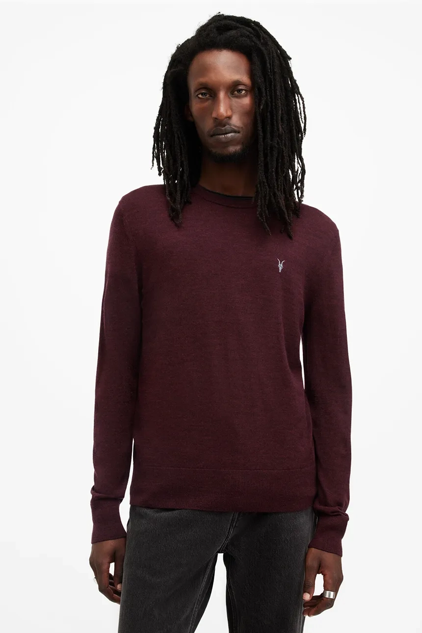 Шерстяной свитер MODE AllSaints, фиолетовый
Шерстяной свитер MODE AllSaints, фиолетовый