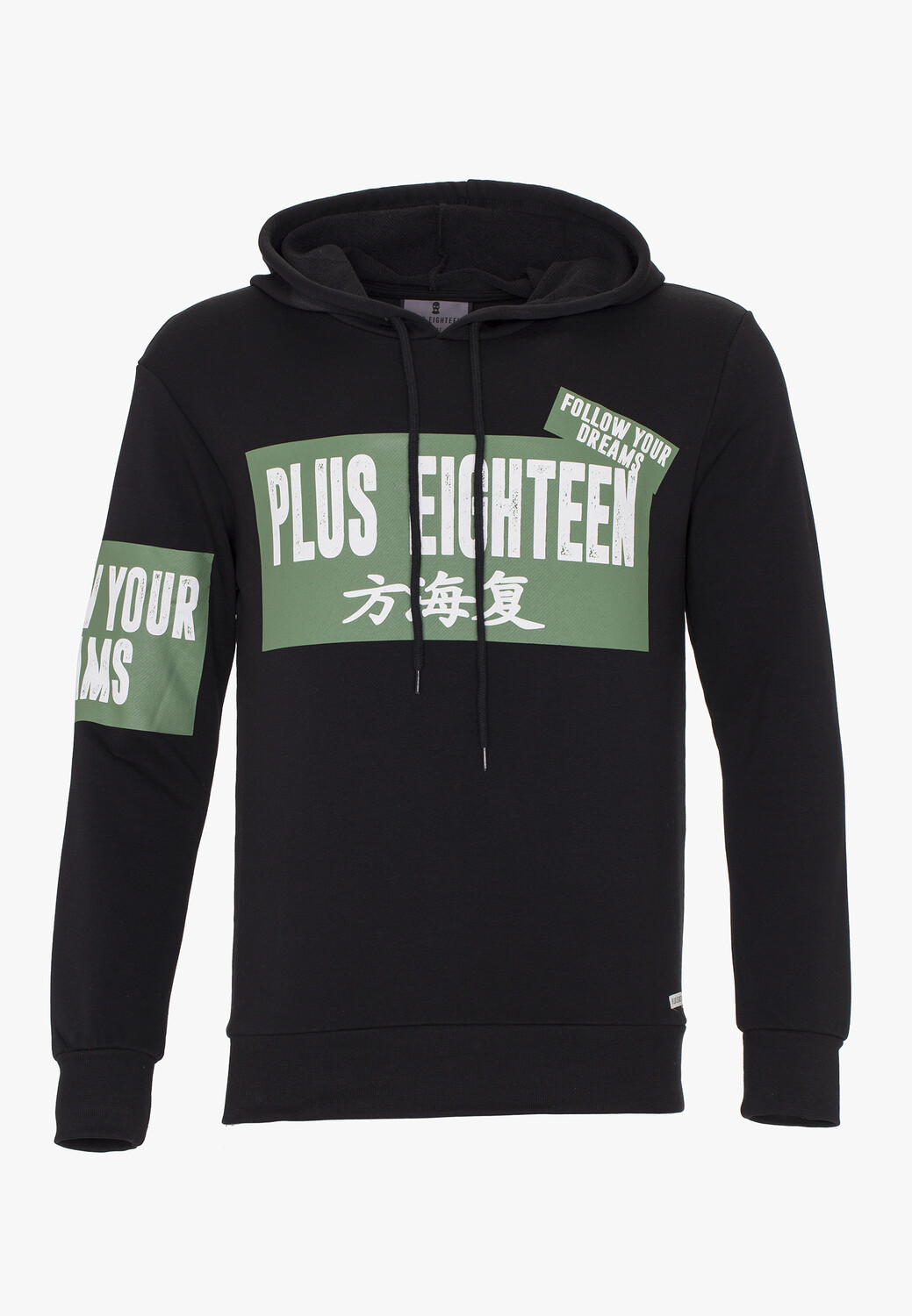 Толстовка PLUS EIGHTEEN Kapuzenpullover, черный
Толстовка PLUS EIGHTEEN Kapuzenpullover, черный