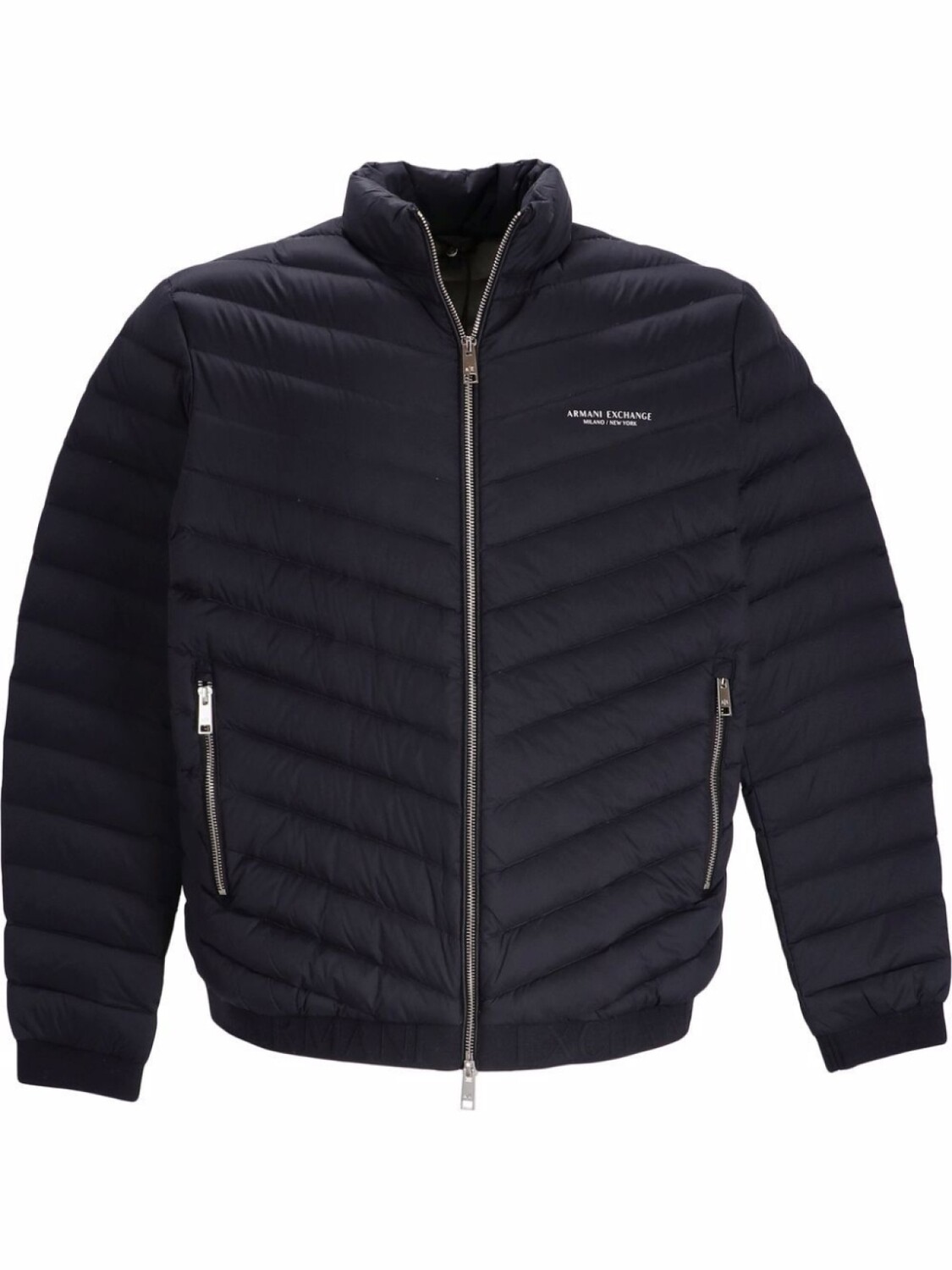 Armani Exchange пуховик с высоким воротником, синий
Armani Exchange пуховик с высоким воротником, синий