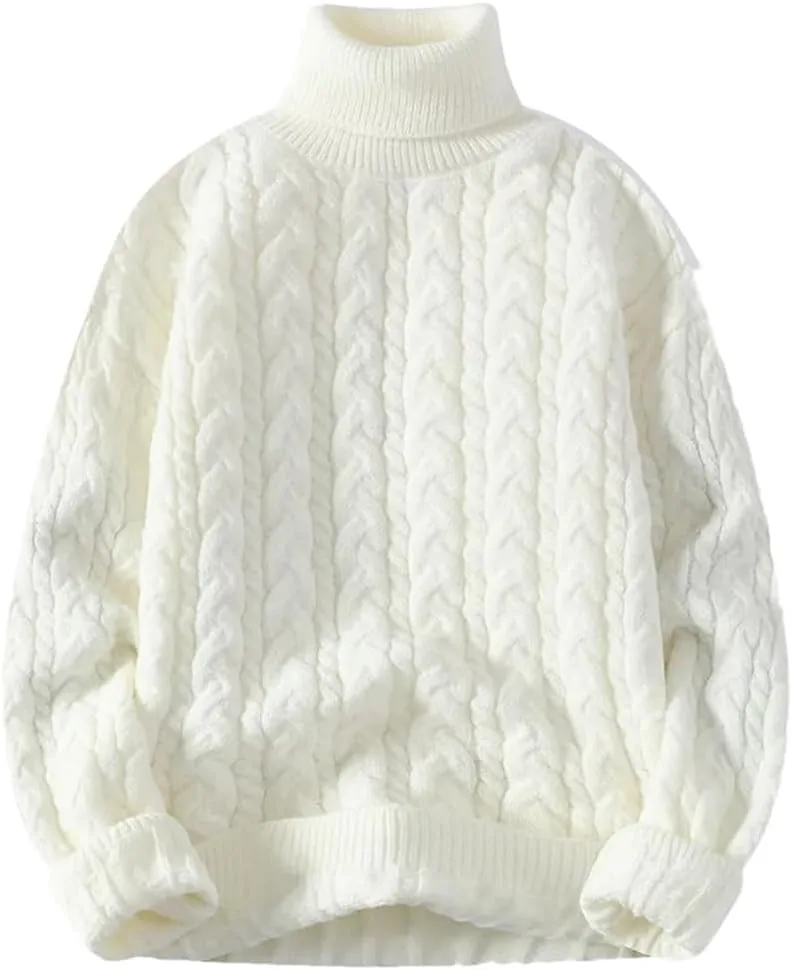 Мужской свитер-водолазка
Мужской свитер-водолазка