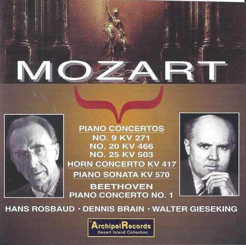CD диск Mozart / Gieseking: Klavierkonzerte 9 20 25
CD диск Mozart / Gieseking: Klavierkonzerte 9 20 25