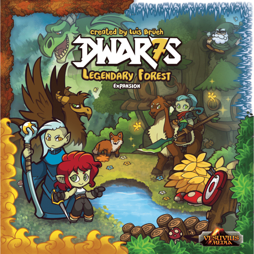 Настольная игра Vesuvius Media Dwar7s: Legendary Forest Expansion
Настольная игра Vesuvius Media Dwar7s: Legendary Forest Expansion