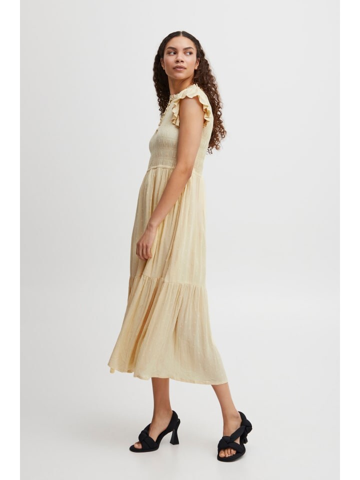 Короткое платье b.young Midikleid BYFELICE SMOCK DRESS -20811313 Midikleid mit Rüschen, желтый
Короткое платье b.young Midikleid BYFELICE SMOCK DRESS -20811313 Midikleid mit Rüschen, желтый