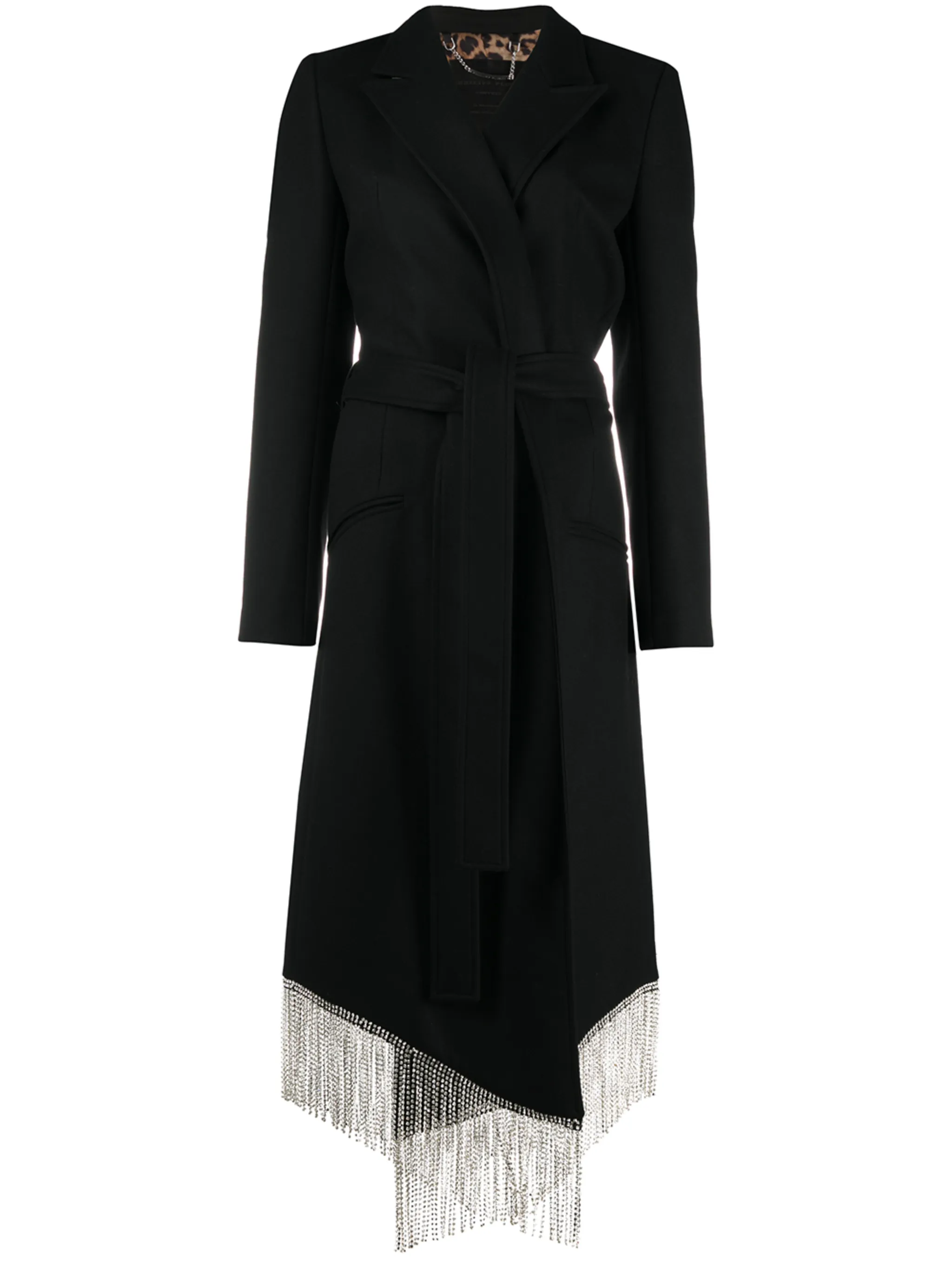 Пальто Nara с бахромой из кристаллов Philipp Plein, черный
Пальто Nara с бахромой из кристаллов Philipp Plein, черный
