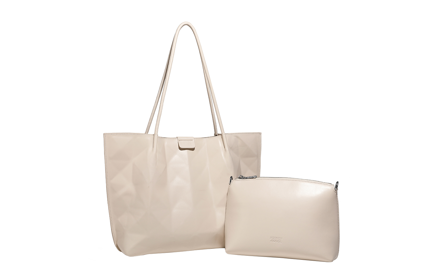 Disney Микки серия Полиуретановая сумка тоут, Milk White
Disney Микки серия Полиуретановая сумка тоут, Milk White