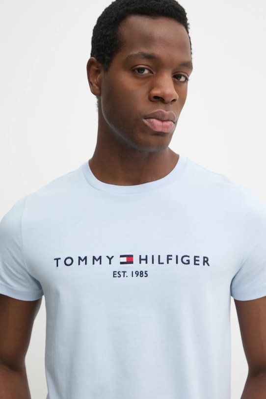 Хлопковая футболка Tommy Hilfiger, синий
Хлопковая футболка Tommy Hilfiger, синий