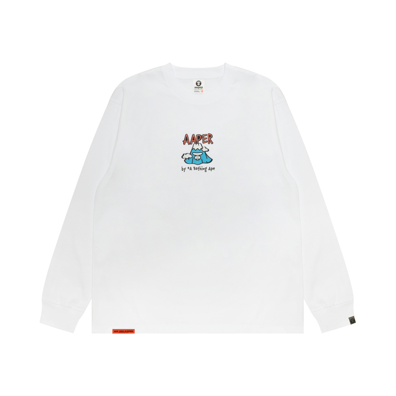 Футболка *A Bathing APE с принтом Aape, белый
Футболка *A Bathing APE с принтом Aape, белый