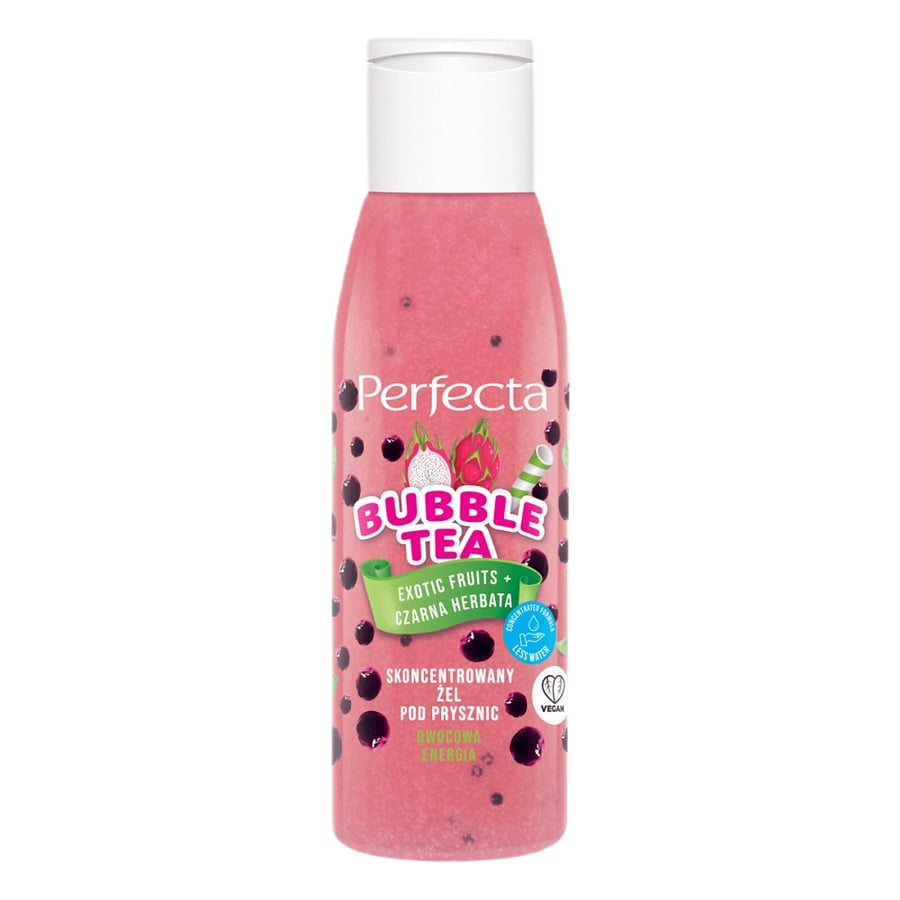 Perfecta Bubble Tea, Концентрированный гель для душа Экзотические фрукты + Черный чай МИНИ, 100 мл
Perfecta Bubble Tea, Концентрированный гель для душа Экзотические фрукты + Черный чай МИНИ, 100 мл